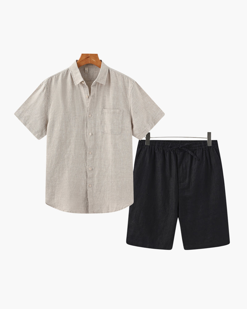 Valmont Leinen-Set (Shorts)