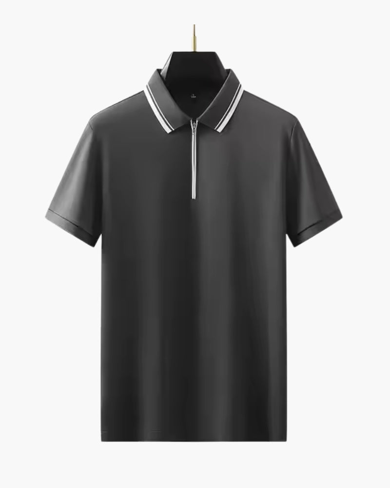 Ridgeway Polohemd mit Reißverschluss